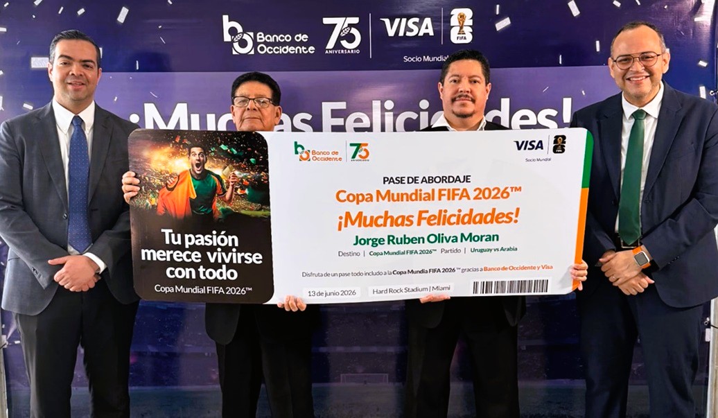 Banco de Occidente junto a VISA llevan clientes al Mundial FIFA 26