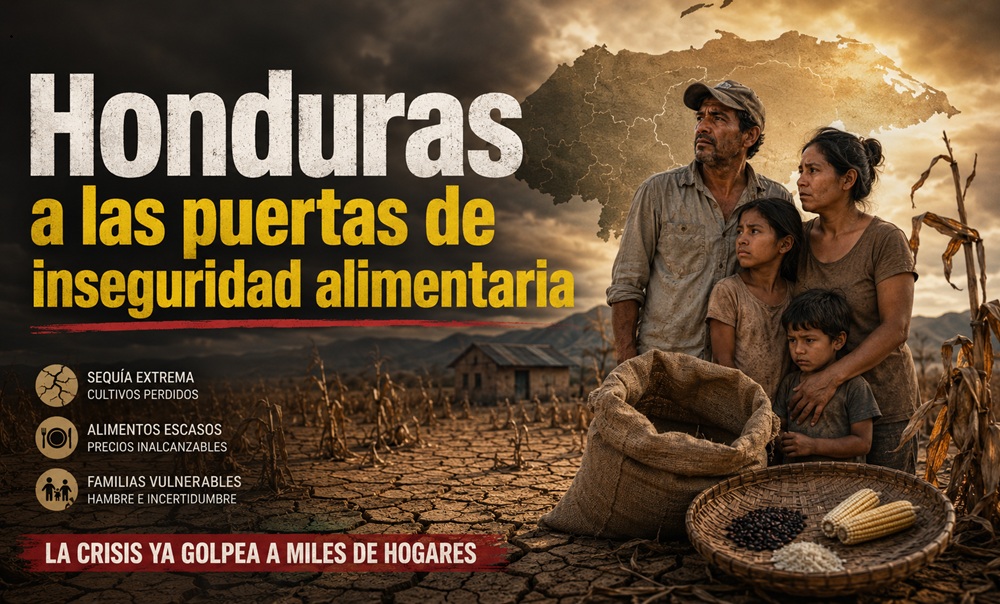 Honduras a las puertas de inseguridad alimentaria