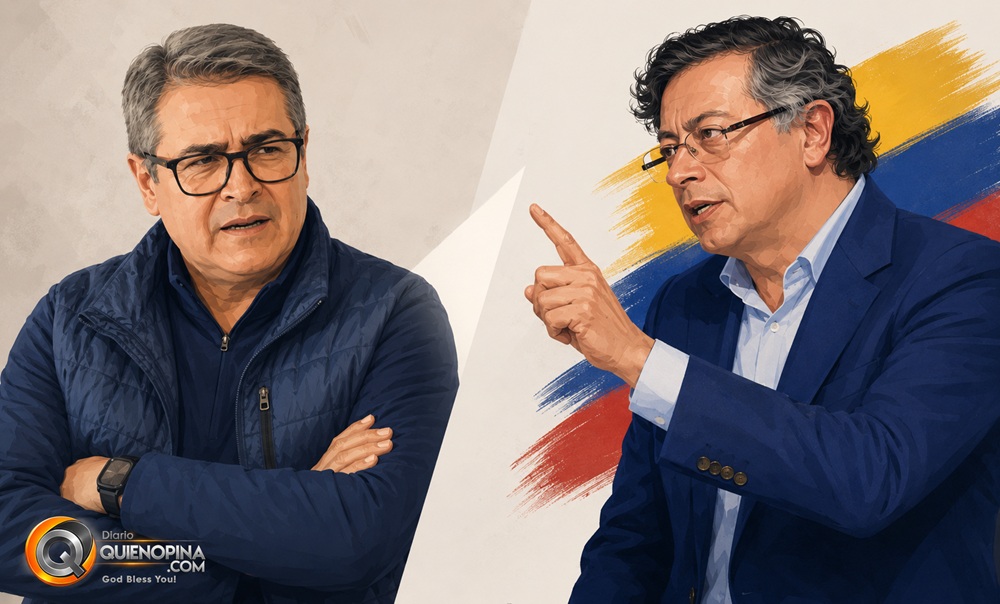 Petro acusa a JOH por supuesto plan contra Colombia