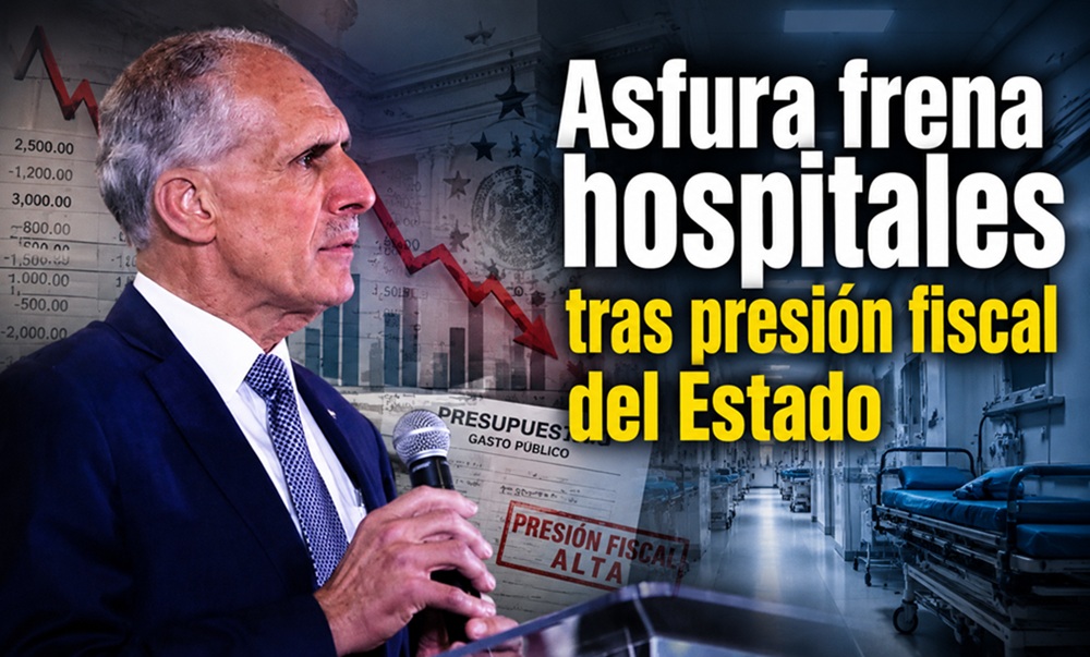 Asfura frena hospitales tras presión fiscal del Estado