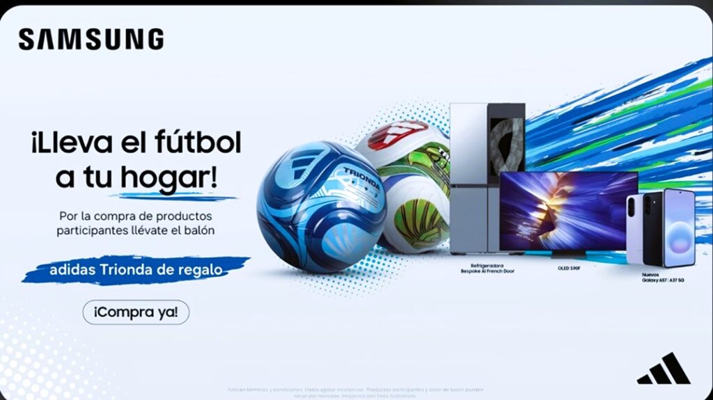 Samsung & Adidas redefinen la pasión futbolera regional
