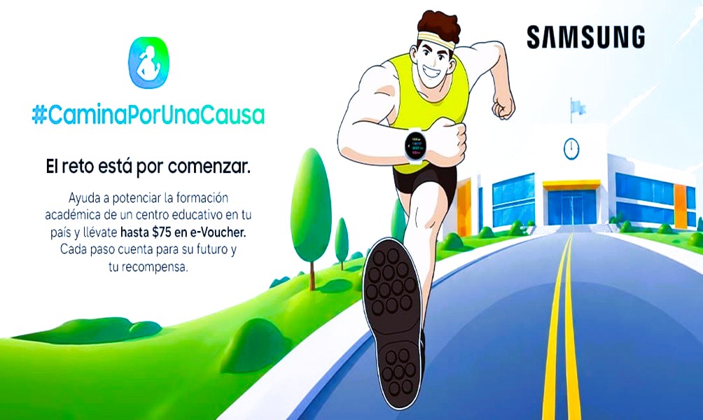 Samsung convierte tus pasos en tecnología para educación