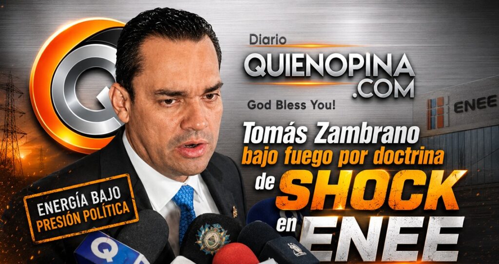 Tomás Zambrano aplica doctrina de SHOCK contra la ENEE