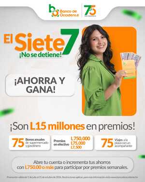 Banco Occidente El 7 ¡No se detiene!