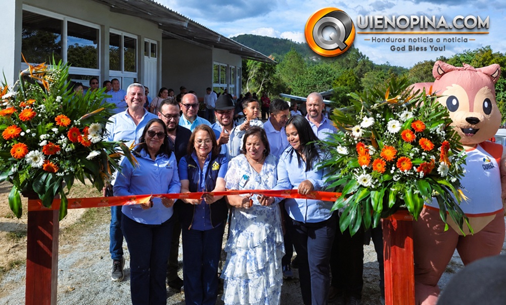 COACEHL transforma educación con renovada escuela en Lepaterique