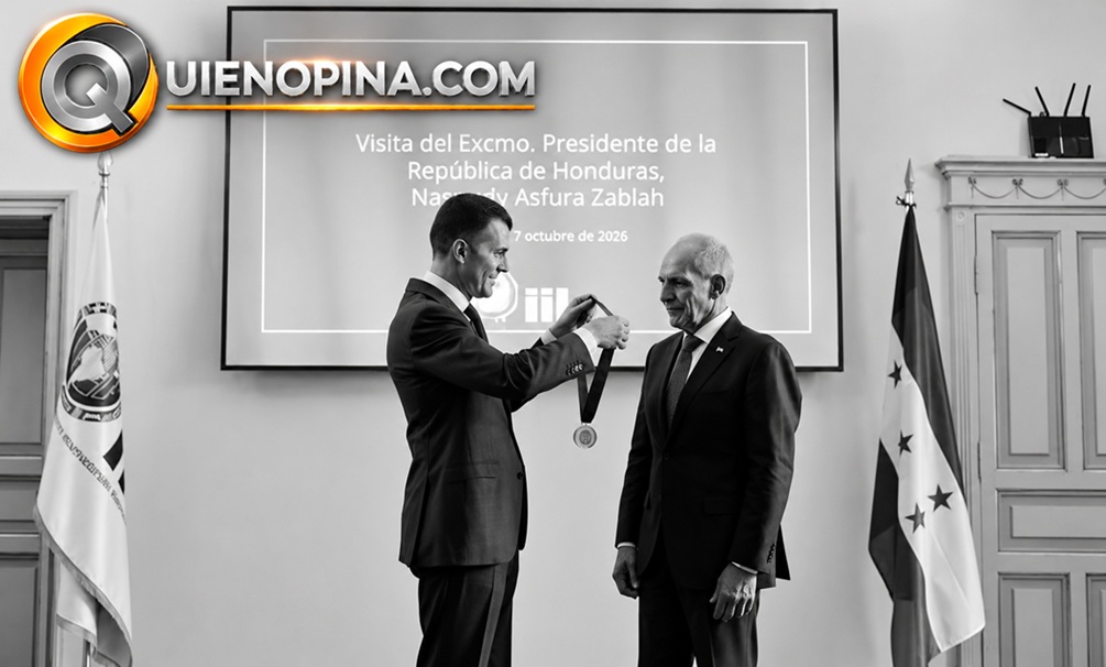 Asfura recibe Medalla Fanfani en visita oficial a Italia